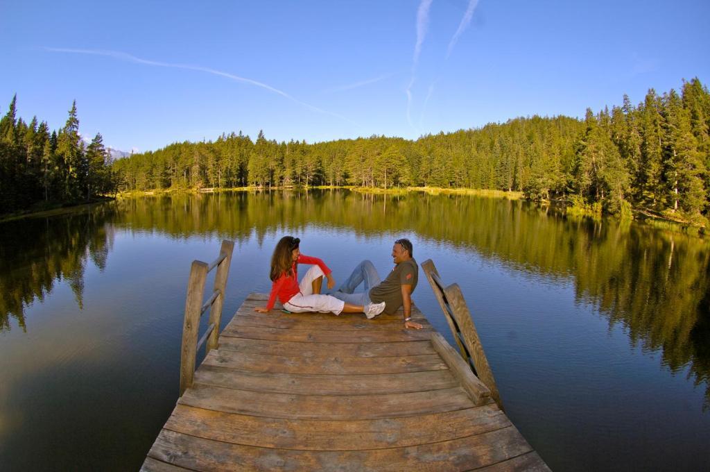 Hotel Moesererhof Mösern Buitenkant foto